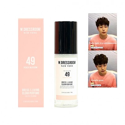 Nước hoa W.DRESSROOM Dress & Living Clear Perfume No.49 Peach Blossom 70ml