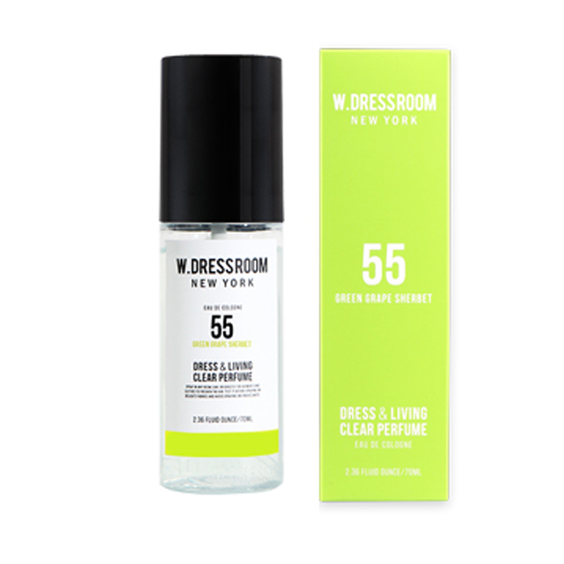 Nước hoa W.DRESSROOM Dress & Living Clear Perfume No.55 Green Grape Sherbet 70ml