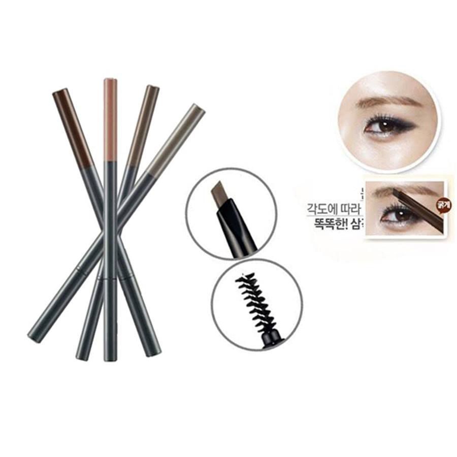 Chì kẻ mày THEFACESHOP Designing Eyebrow 03 brown