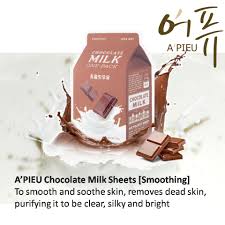 Mặt nạ A'PIEU Milk One Pack #Chocolate Milk