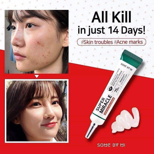 Kem đặc trị mụn AHA.BHA.PHA 14DAYS Super miracle Spot All Kill Cream