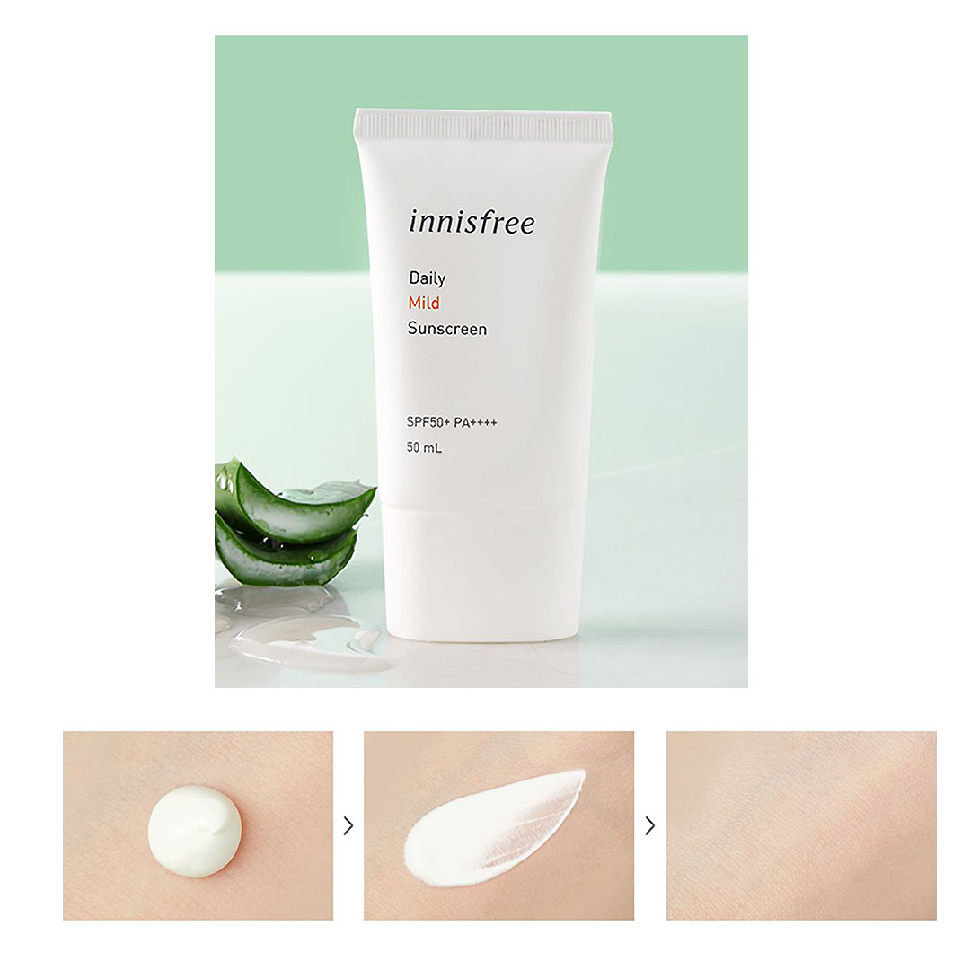 Kem chống nắng Innisfree Daily Mild Sunscreen 50mL 2020