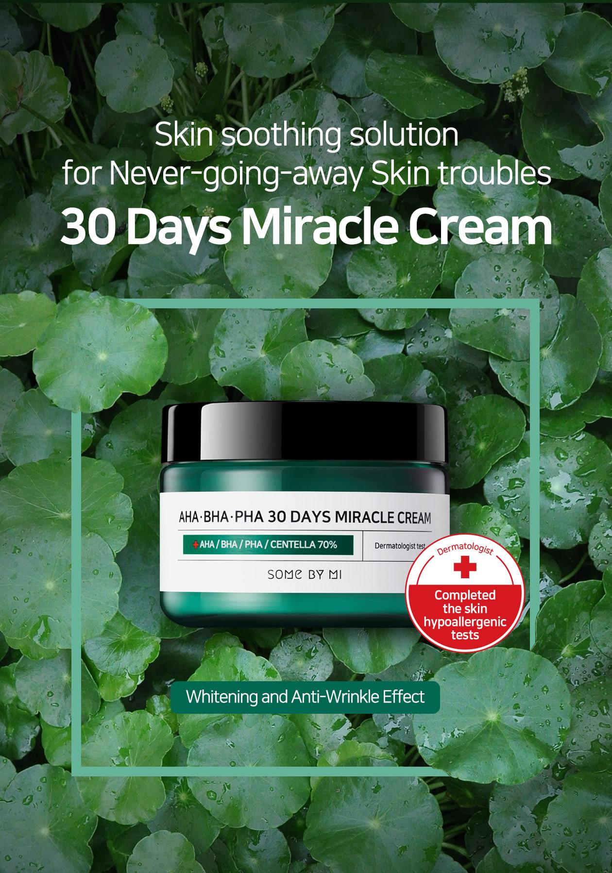 Kem trị mụn SOMEBYMI AHA.BHA.PHA 30 Days Miracle Cream 60ml