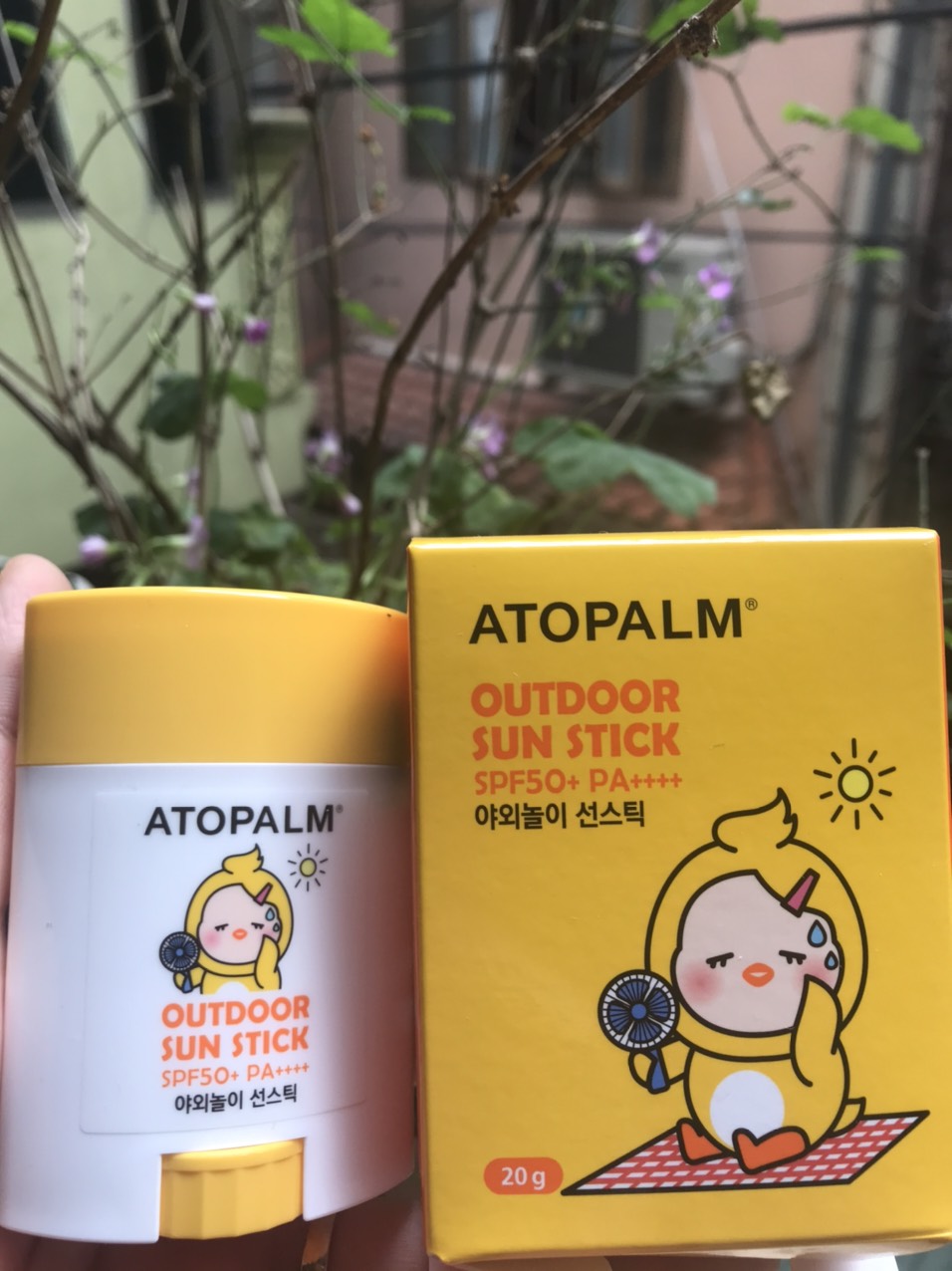 Kem chống nắng dạng thỏi cho bé ATOPALM Outdoor Sun Stick SPF50+ PA++++ 20g