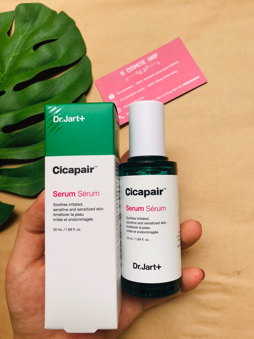 Tinh chất phục hồi da, căng bóng da Dr.Jart+ Cicapair Serum 50ml