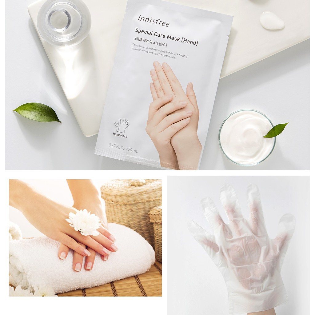 Mặt nạ dưỡng da tay Innisfree Special care hand mask 20ml