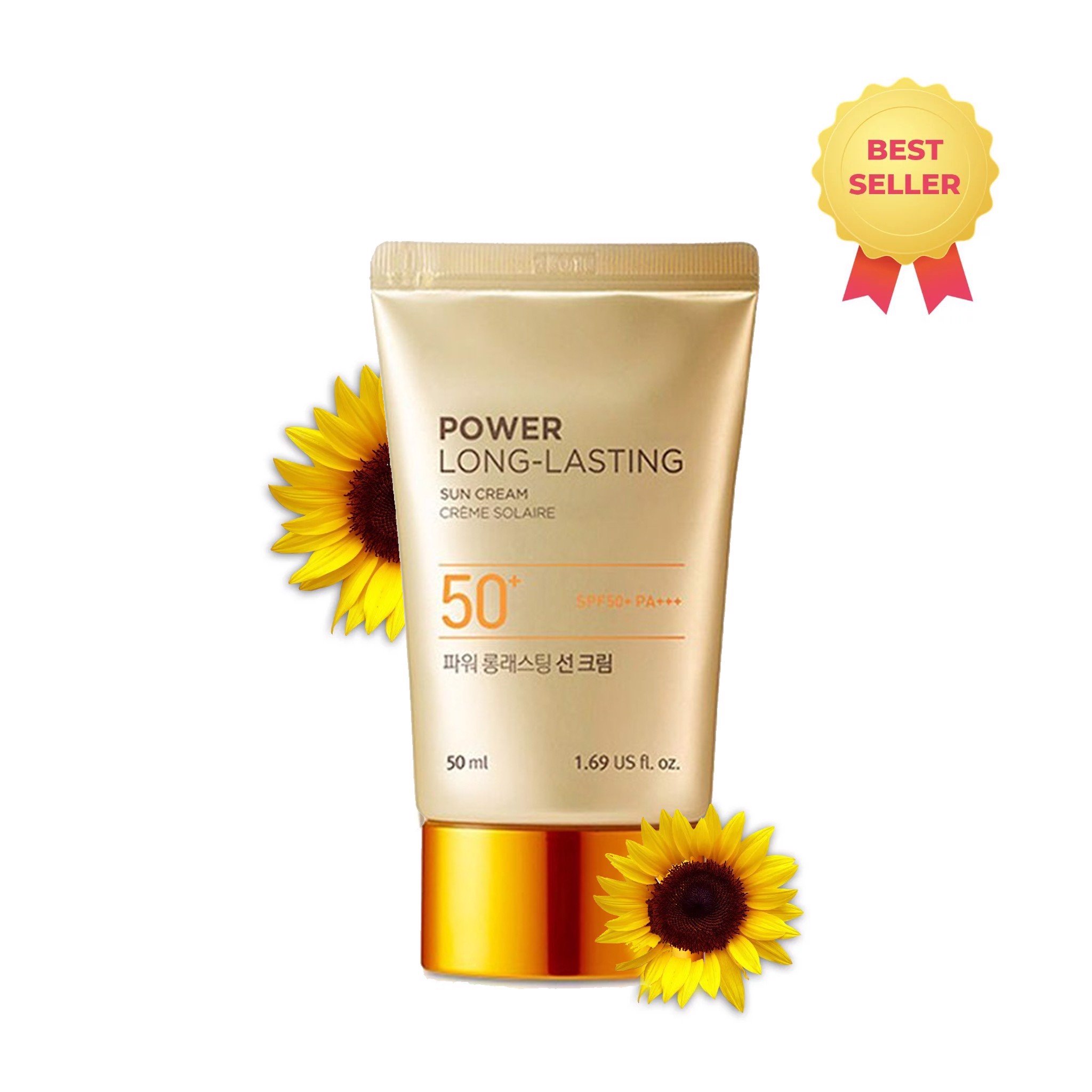 Kem chống nắng The face shop Natural sun eco power long lasting Sunblock SPF 45/pa+++ 50ml