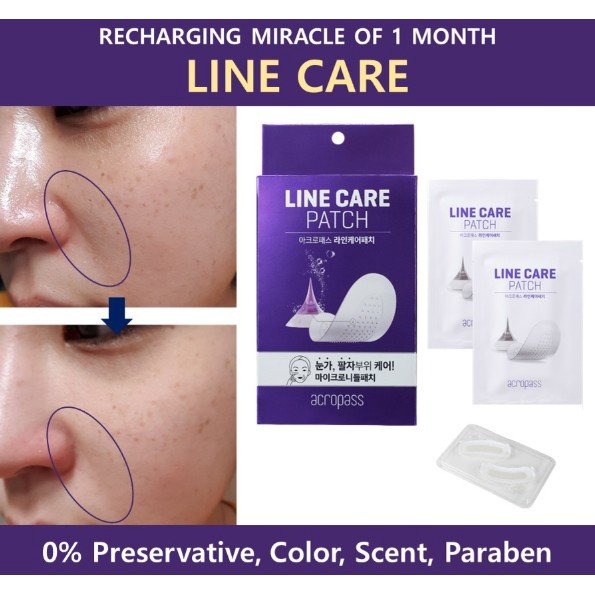 Miếng dán Cải thiện nếp nhăn AcroPass Line Care Patch (4 patches)