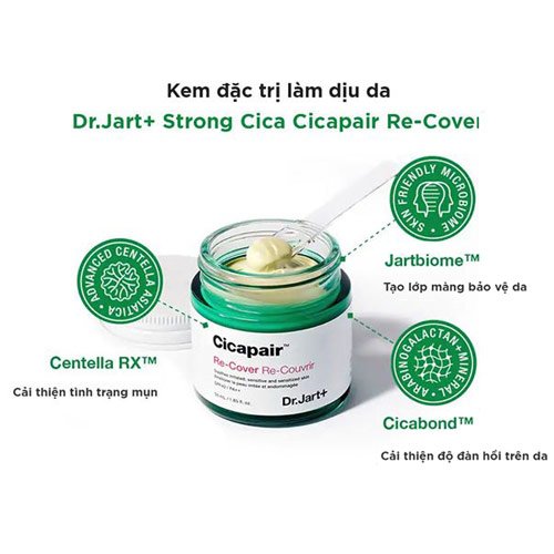 Kem dưỡng Dr.Jart+ Cicapair Re-Cover 55ml 