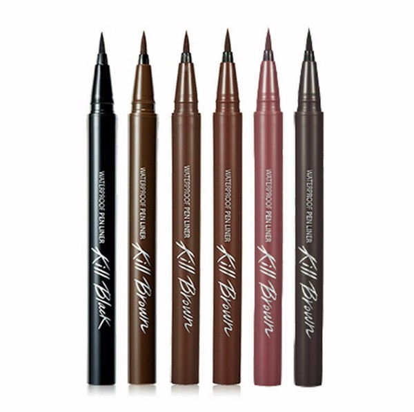 Kẻ viền mắt không trôi kem CLIO Waterproof Pen Liner Kill Brown Original