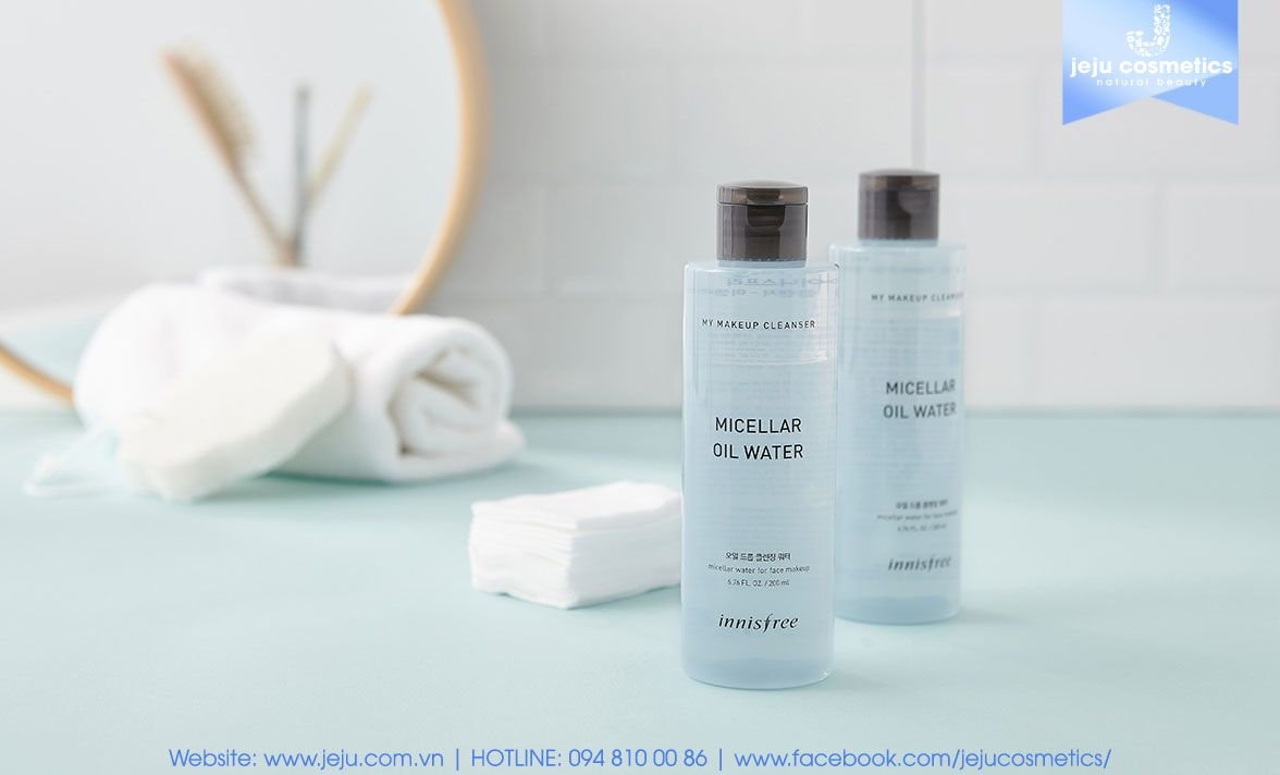 Nước tẩy trang Innisfree My Makeup Cleanser - Micellar Oil Water 200mL