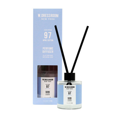 Tán hương W.DRESSROOM PERFUME DIFFUSER NO.97 APRIL COTTON 120ml