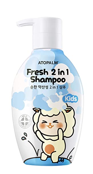 Dầu gội kết hợp xả cho bé ATOPALM Fresh 2 in 1 Shampoo Kids 380ml