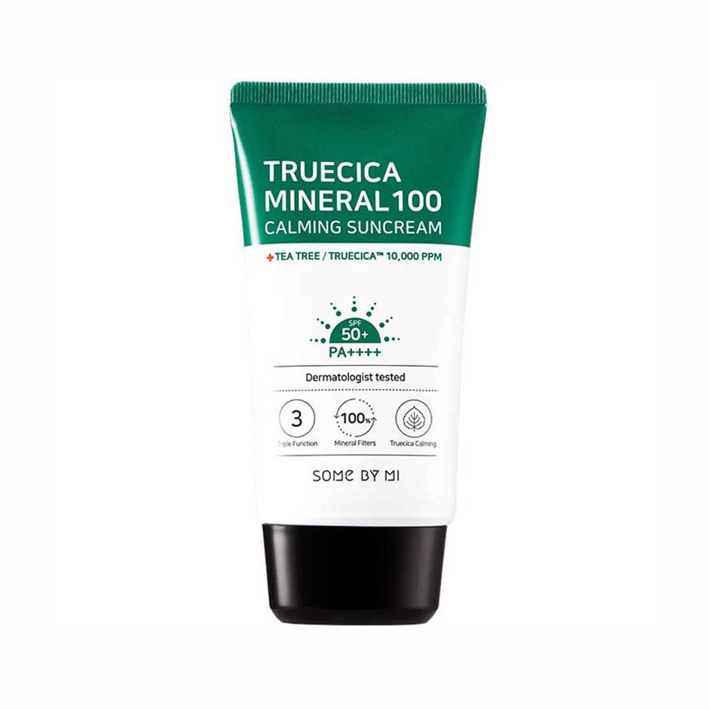 Mẫu mới 2021 Kem chống nắng SOMEBYMI TRUECICA MINERAL CALMING TONE-UP SUNCREAM 50ml 50PA++++