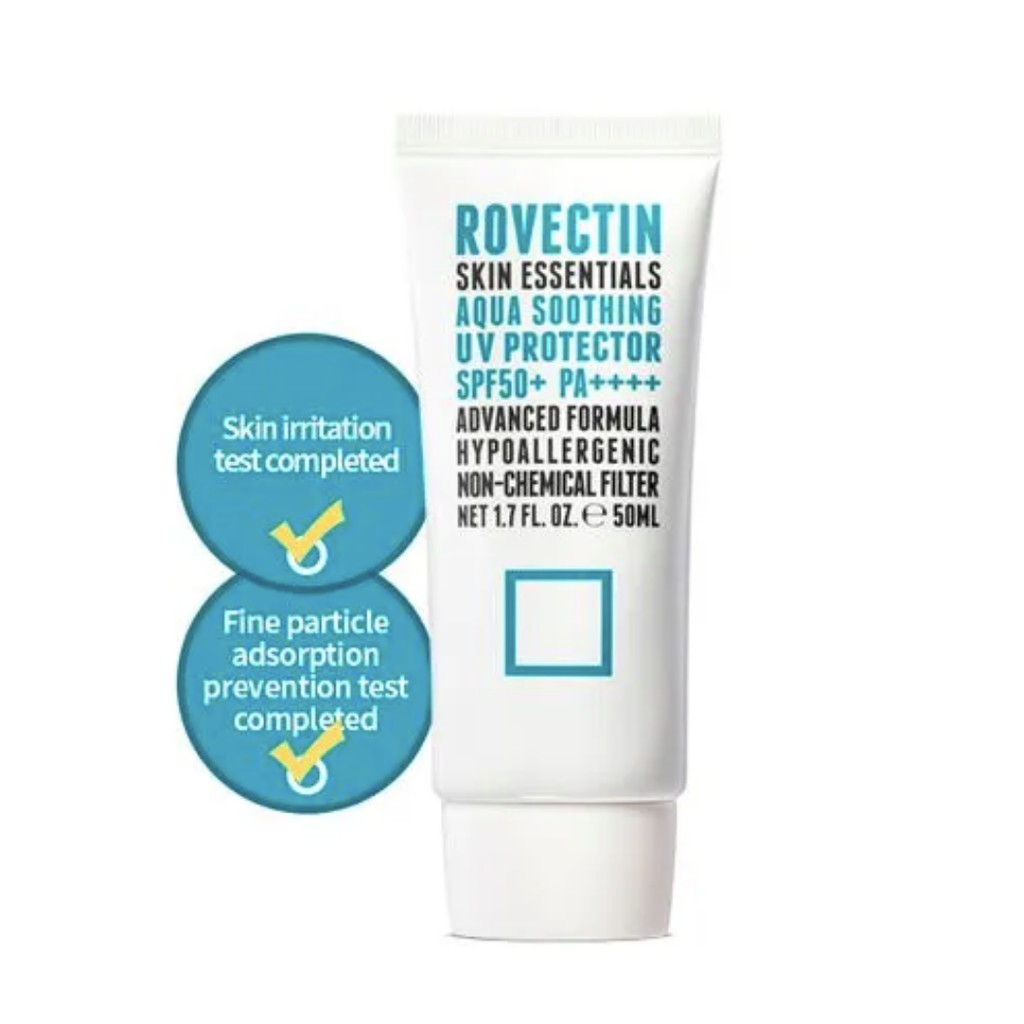 Kem chống nắng Rovectin AQUA SOOTHING UV PROTECTOR 50ml SPF 50+ PA++++