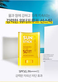 NEW Kem chống nắng dạng thỏi Nature Republic California Aloe fresh powdery sun stick SPF50+ PA++2021