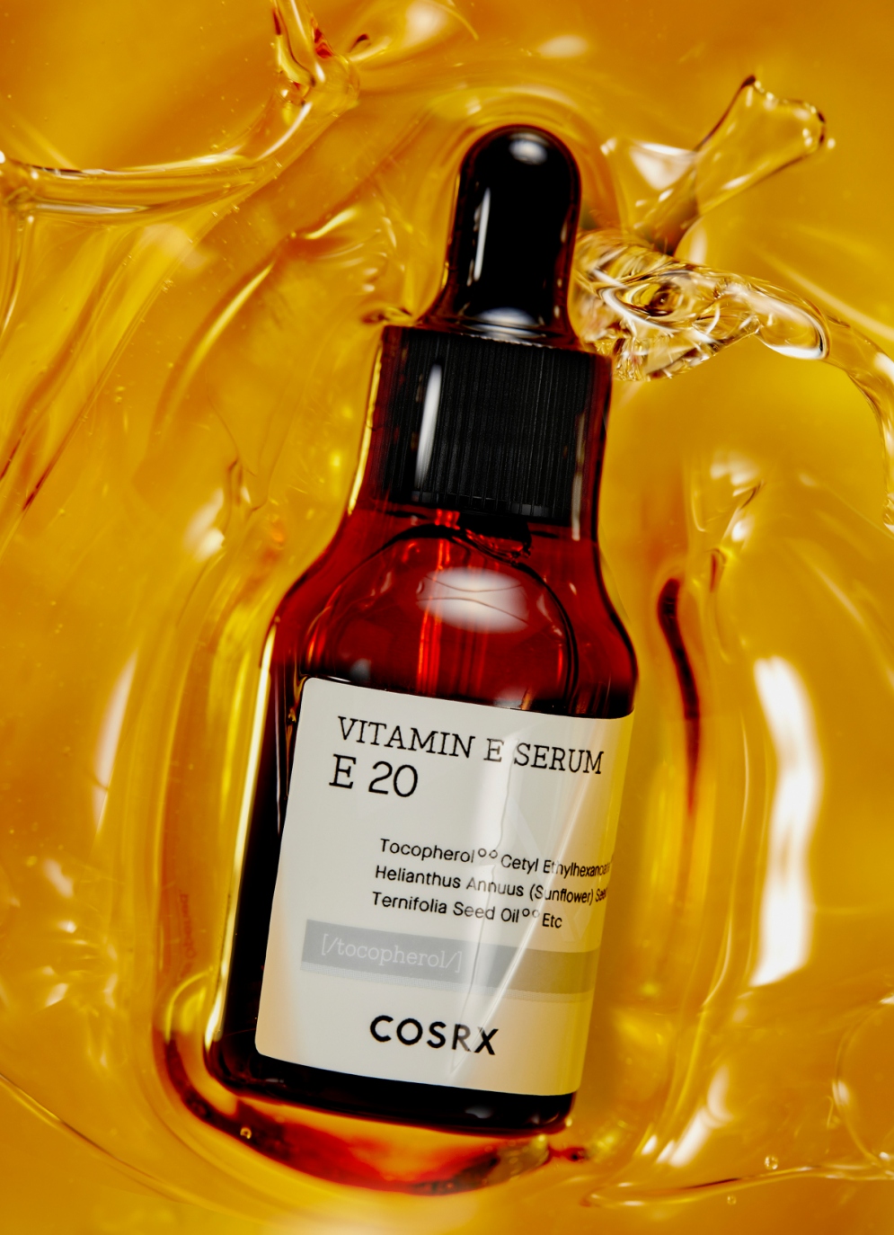 cosrx real fit vitamin e serum e-20 20ml5