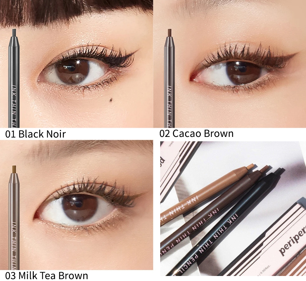 peripera ink thin thin pencil liner 03 milk tea brown2