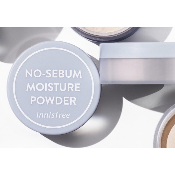 Phấn phủ Innisfree No-sebum Moisture Powder 5g phiên bản 2021