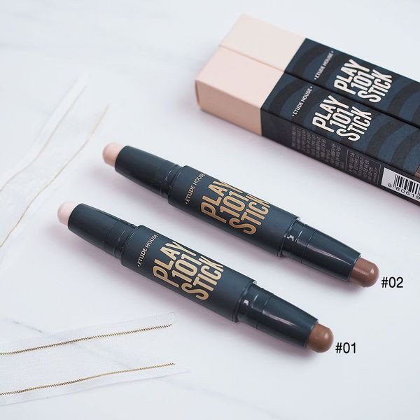 Tạo khối ETUDE play 101 Stick contour Duo 01 ORIGINAL