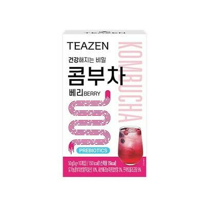 Nước uống bổ dưỡng BTS yêu thích TEAZEN KOMBUCHA Berry 5g