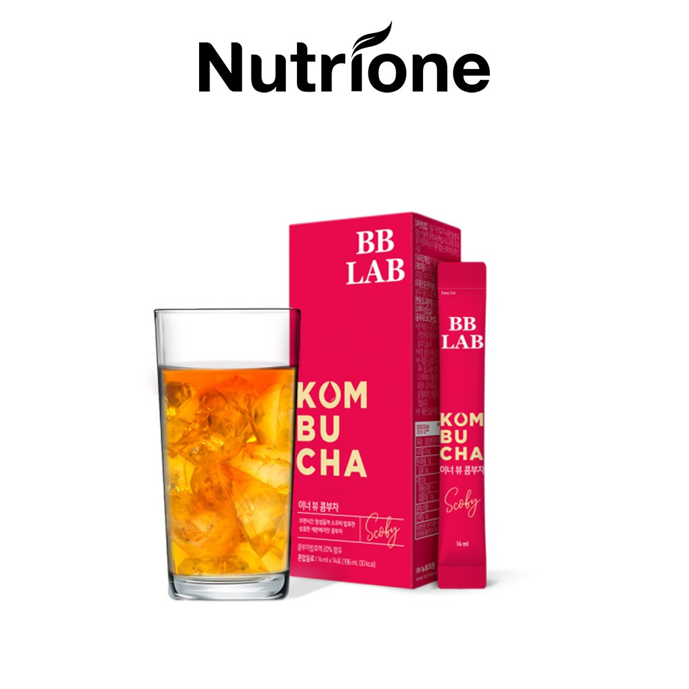 Nước uống bổ dưỡng sức khoẻ được BTS yêu thích BB LAB Inner View Kombucha (14ml X 14 sticks) 1 hộp	