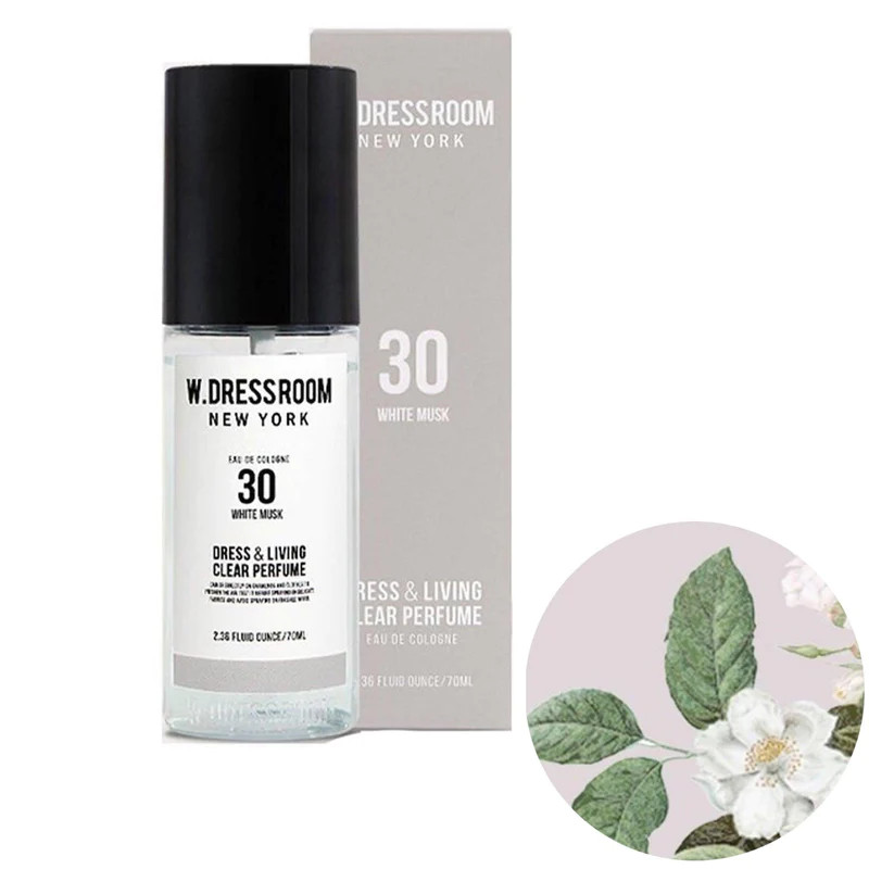 Nước hoa W.DRESSROOM Dress&Living Clear Perfume No.30 White Musk 70ml