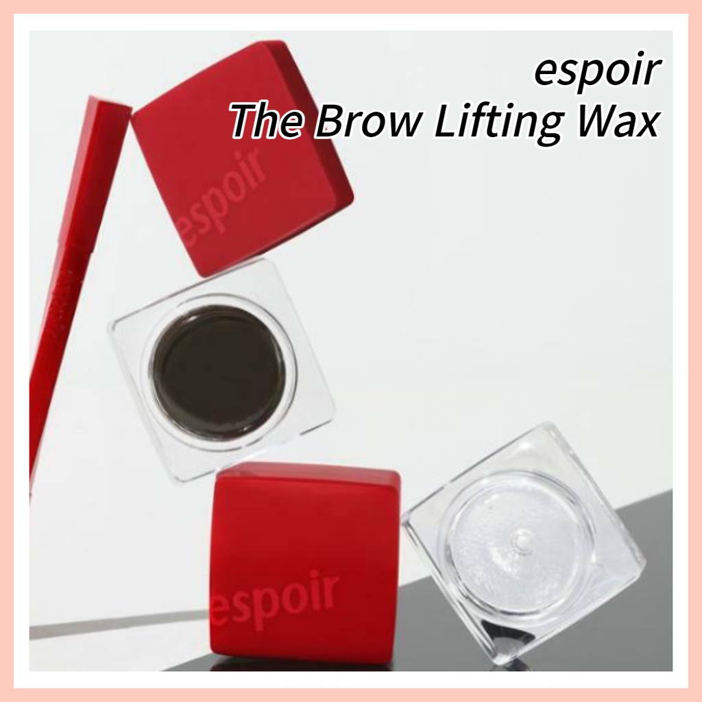 Chuốt cố định lông mày màu trong suốt Espoir THE BROW LIFTING WAX #1 CLEAR