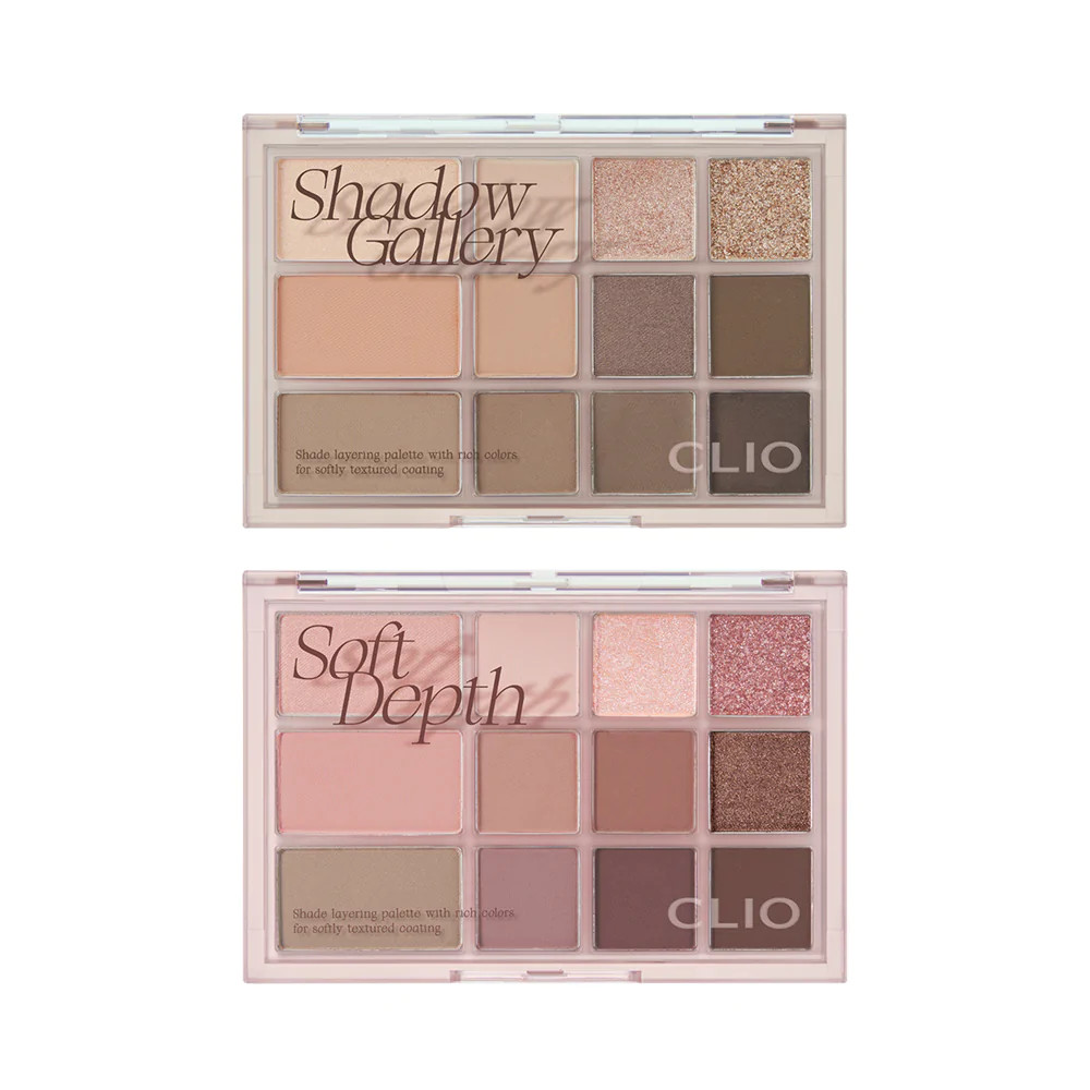 Bảng mắt và má NEW CLIO SHADE & SHADOW PALETTE 02 SOFT DEPTH