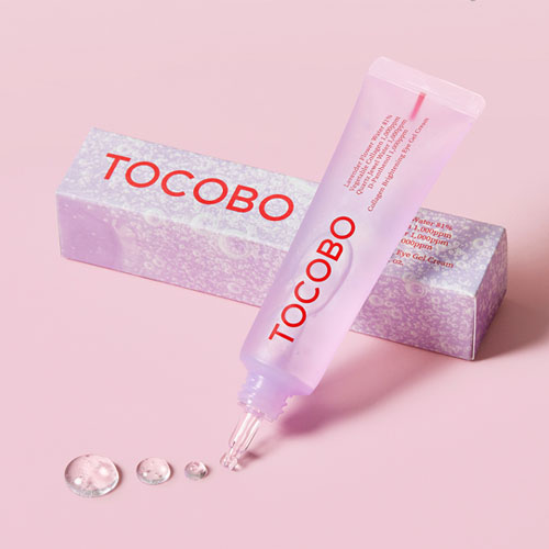 Gel dưỡng mắt thuần chay TOCOBO Collagen Brightening Eye Gel Cream