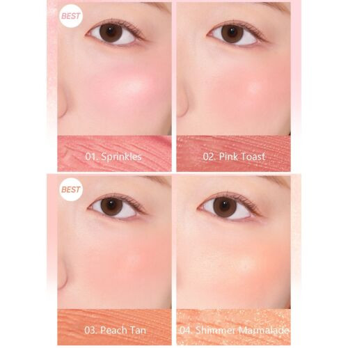 Kem má AMUSE SOFT CREAM CHEEK 03 PEACH TAN