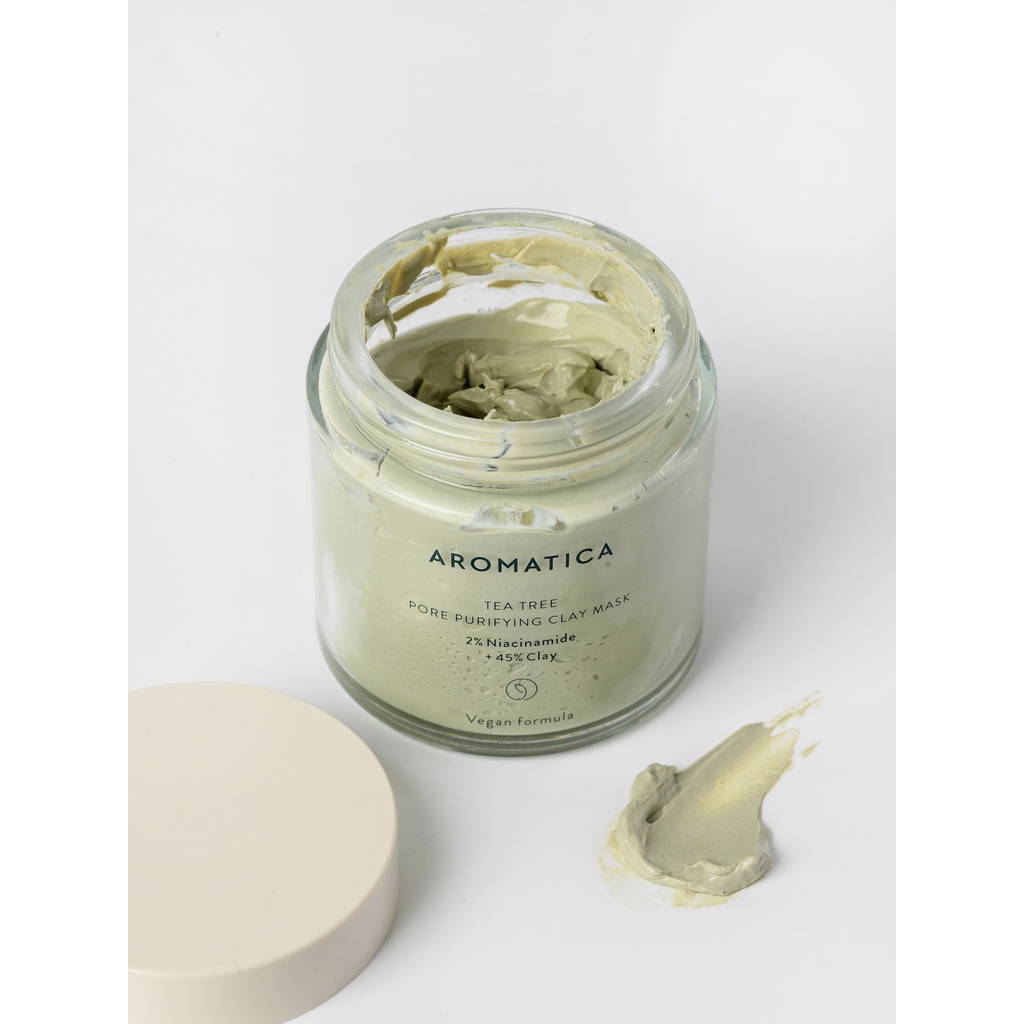 Mặt nạ Aromatica Tea tree Pore Purifying Clay Mask 120g