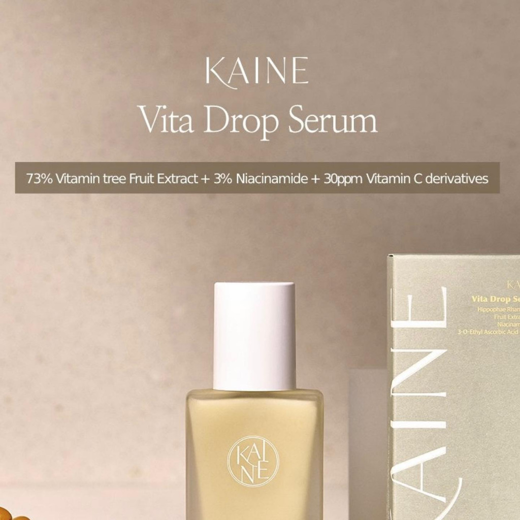 Serum thuần chay làm trắng, mờ thâm nám, hồi phục da KAINE Vita Drop Serum 30ml