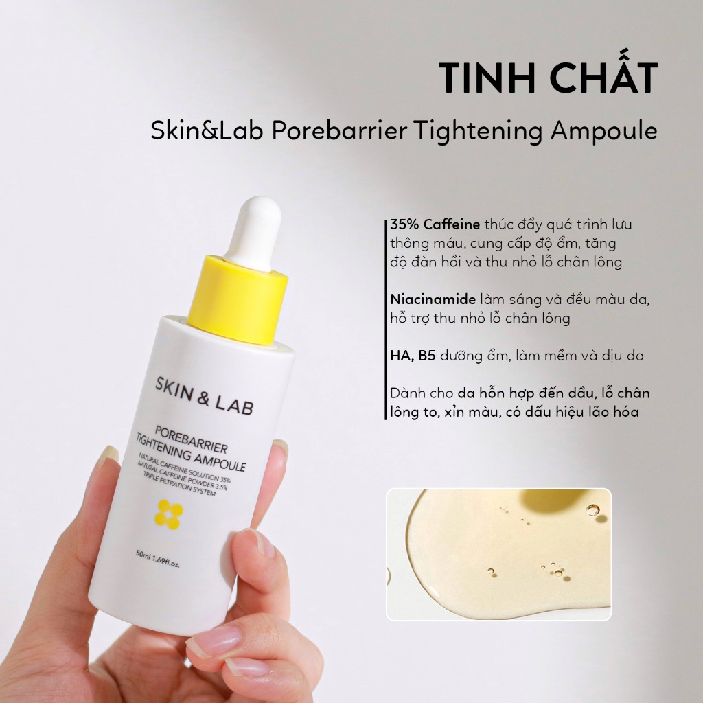 SKIN&LAB Porebarrier Tightening Ampoule 50ml