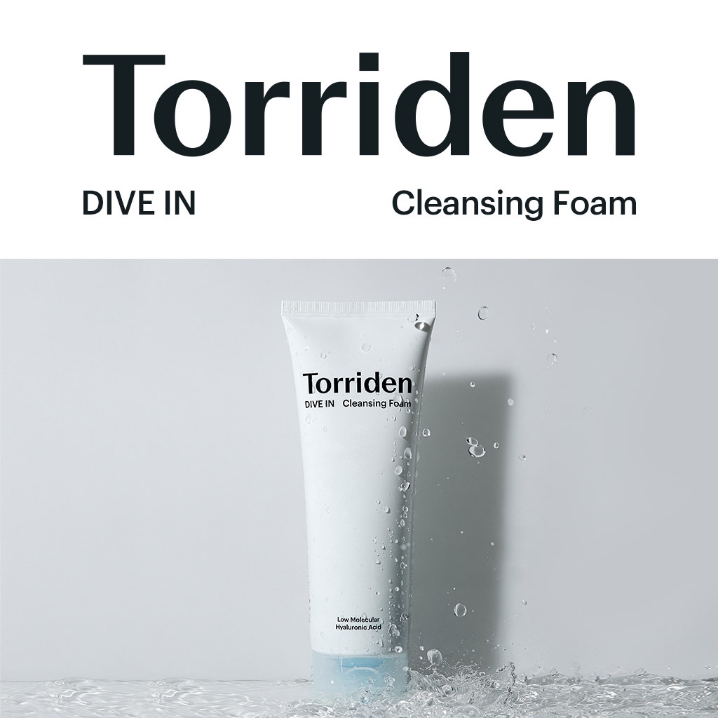 Sữa rửa mặt Torriden DIVE-IN Low Molecular Hyaluronic Acid Cleansing Foam