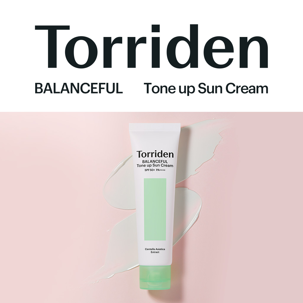 Kem chống nắng nâng tông da Torriden BALANCEFUL Cica Tone-up Sun cream 60ml