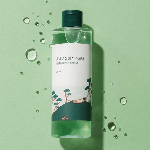 Nước hoa hồng chiết xuất cây thông Round Lab Pine CALMING Cica Toner 250ml