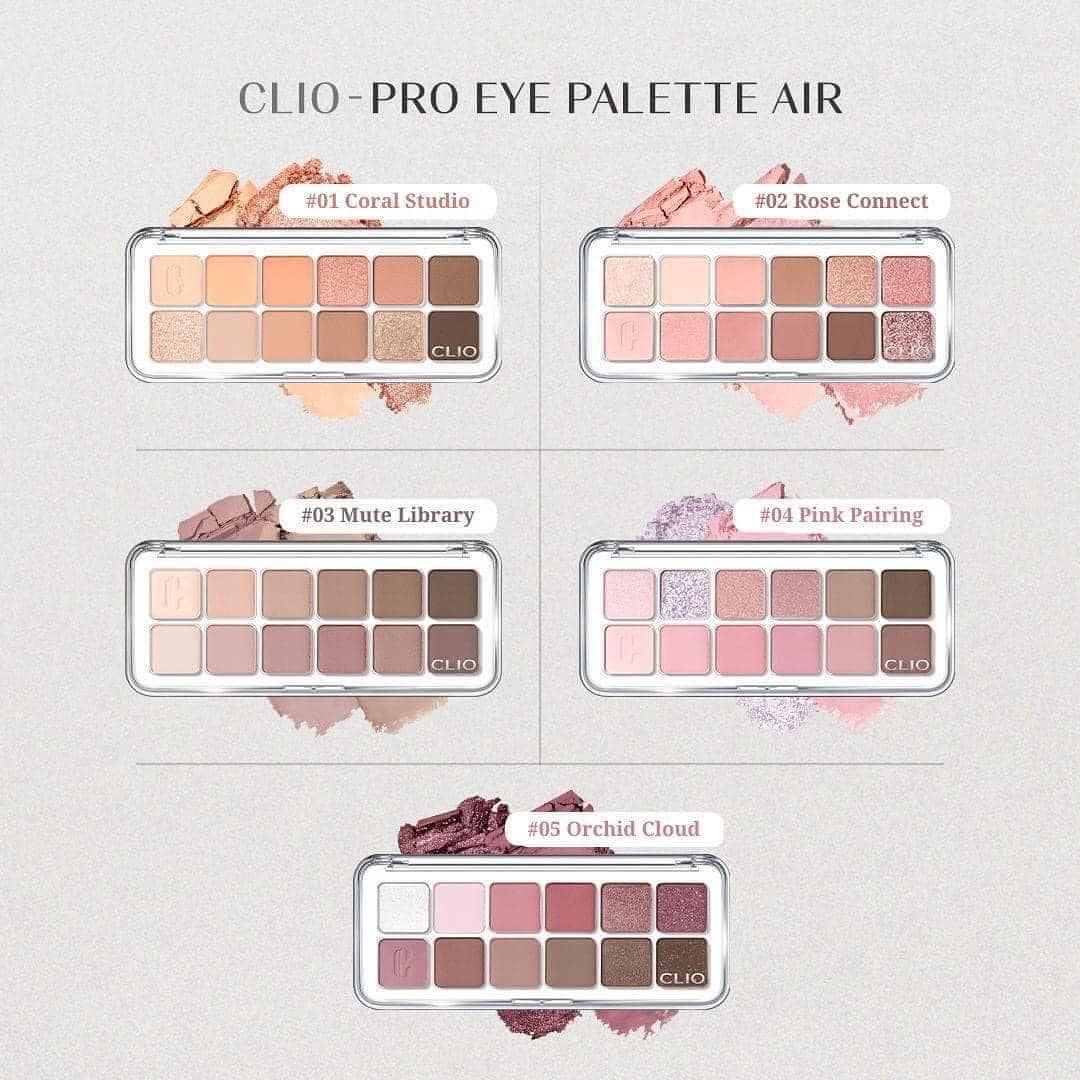 Bảng phấn mắt CLIO PRO EYE PALETTE AIR