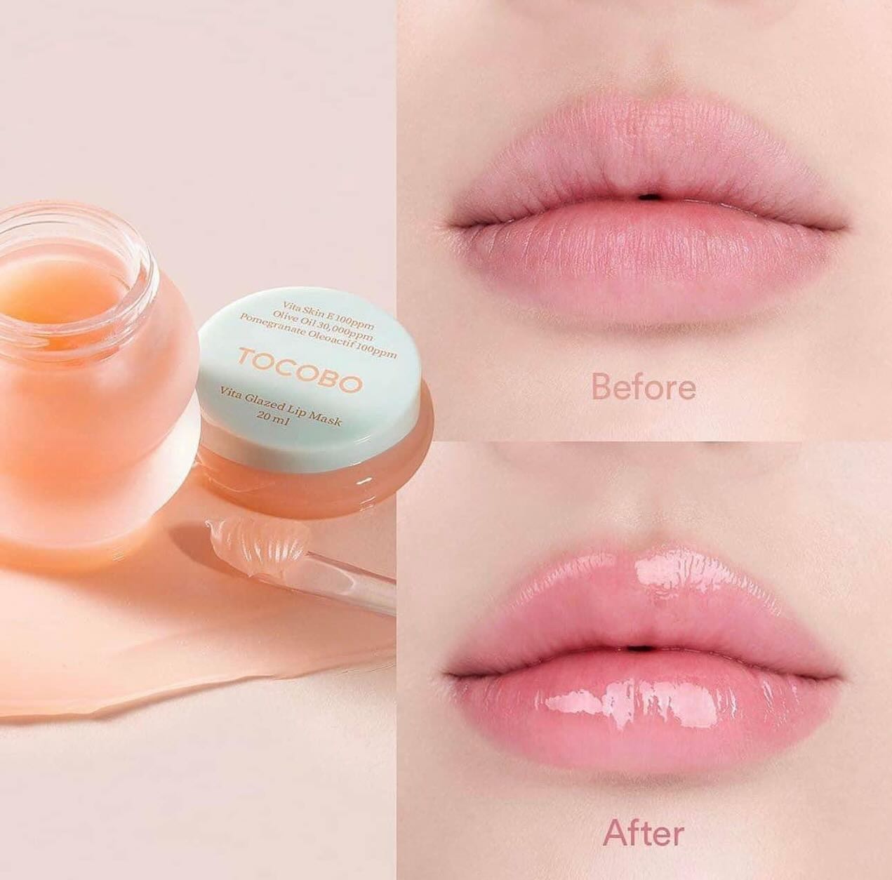 Mặt nạ môi TOCOBO Collagen Boosting Lip Mask 20ml