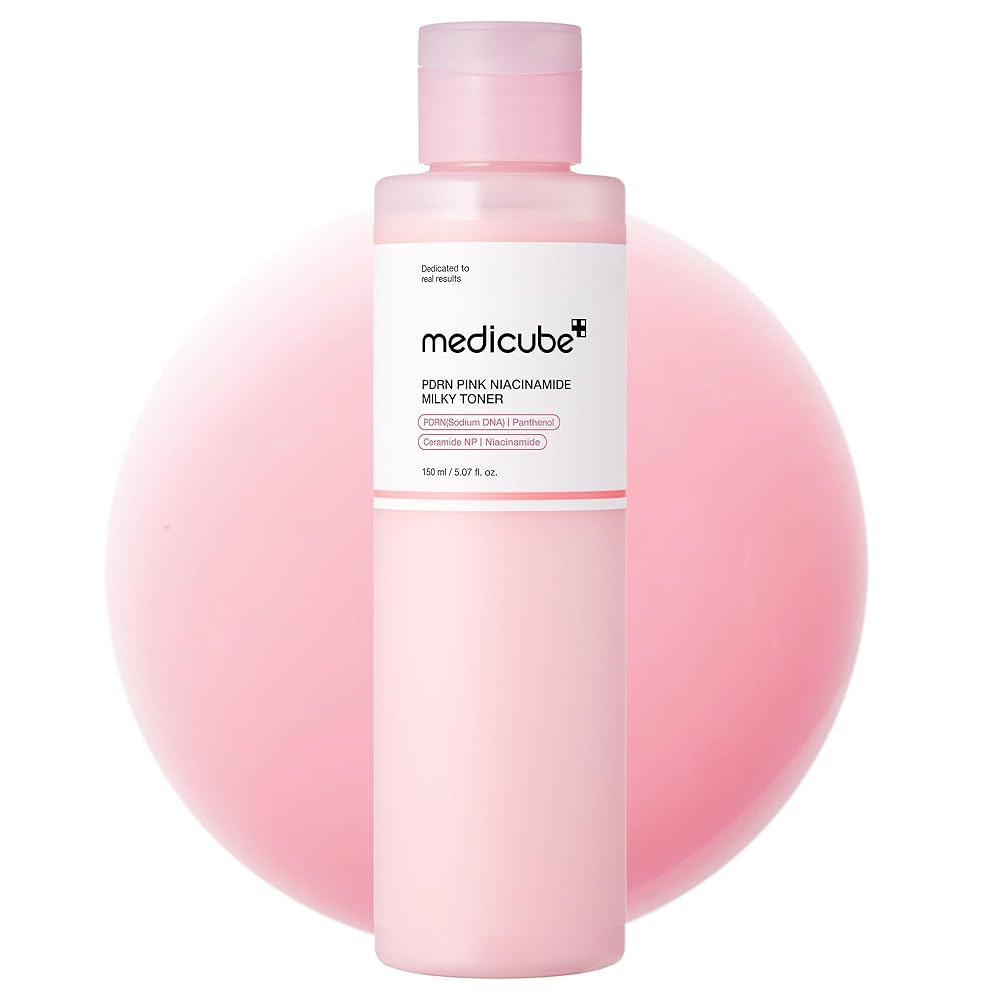 Dưỡng da Medicube PDRN PINK NIACINAMAIDE MILKY TONER 150ml
