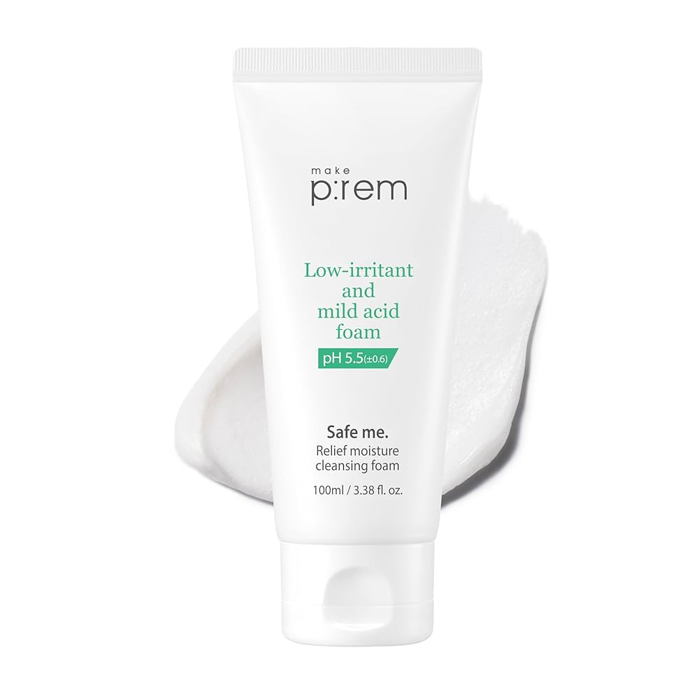 Sữa rửa mặt Makep:rem Safe me Relief Moisture Cleansing Foam 100ml